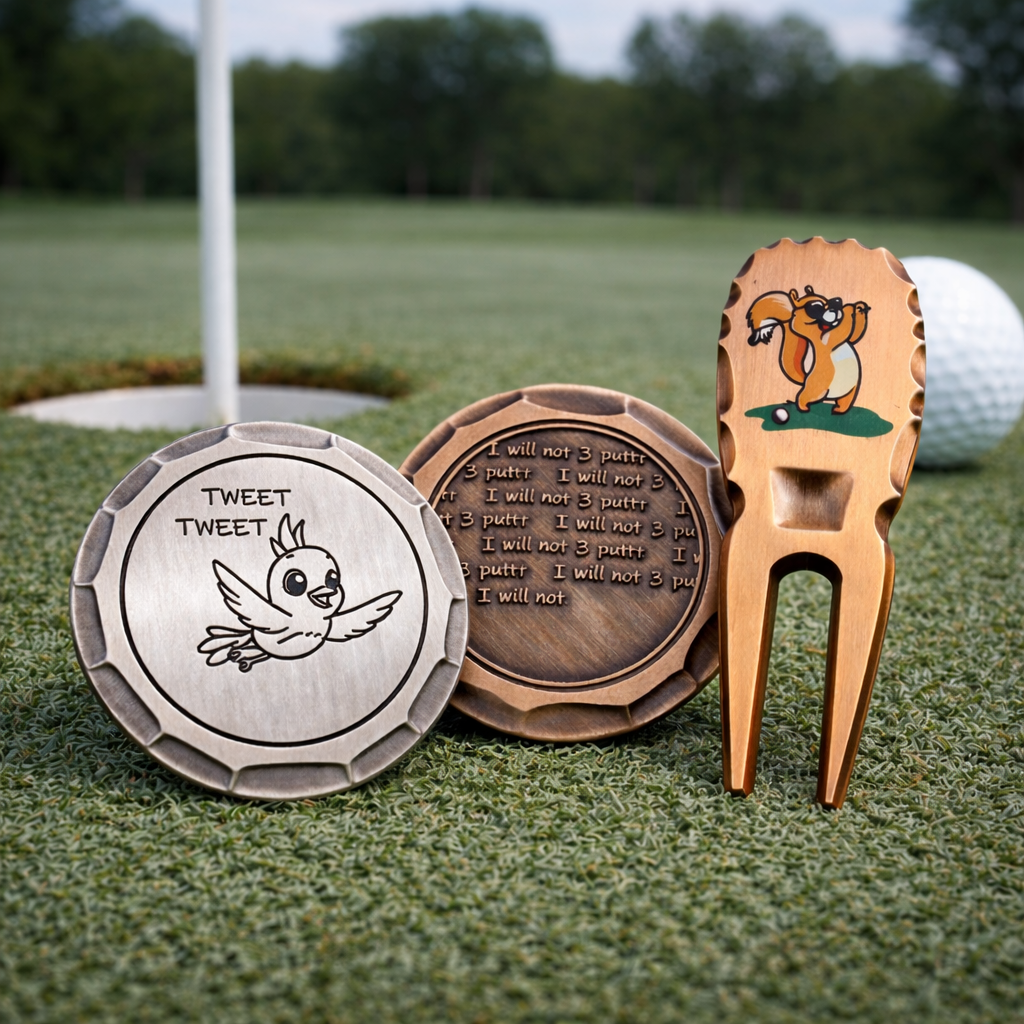 Ball Markers & Divot Tools