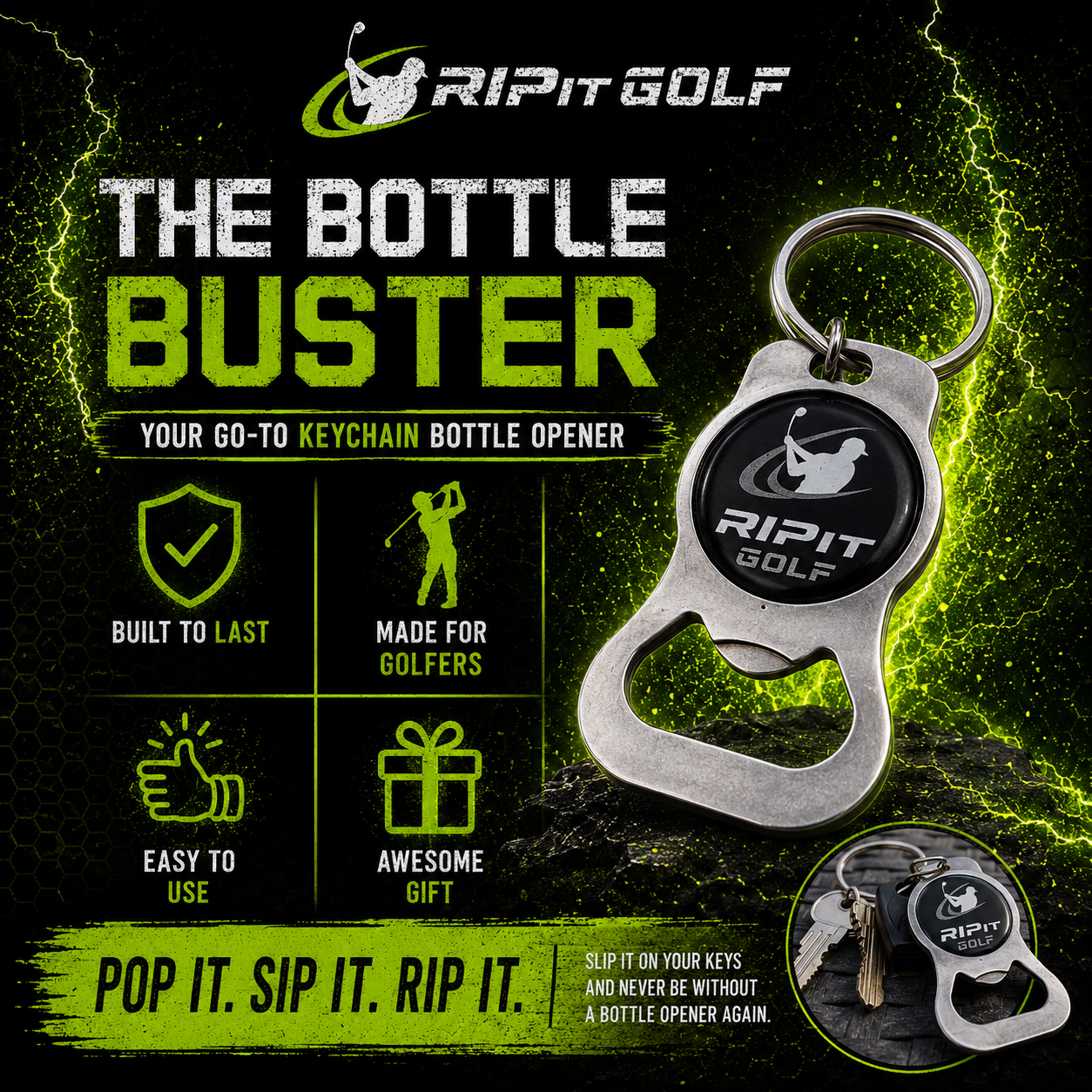 THE BOTTLE BUSTER